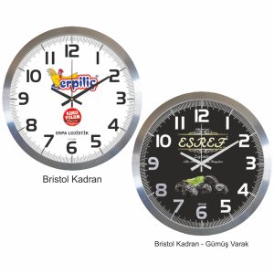 Metal Kasa Duvar Saati 40cm (12110)