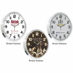 Metal Kasa Duvar Saati 30cm (12120)