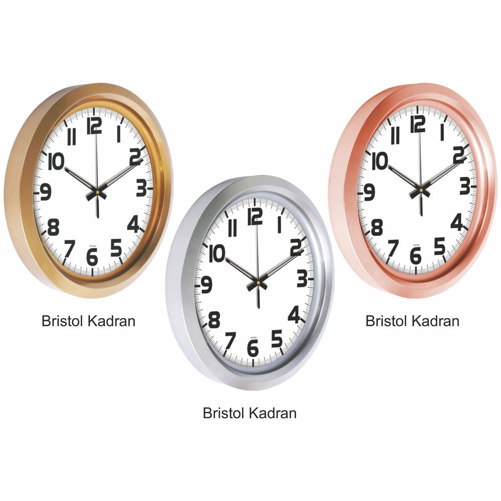 Metalize Kasa Duvar Saati 40cm (12170)