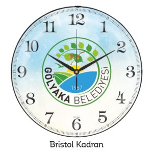 Plastik Kasa Duvar Saati 30cm (12270)